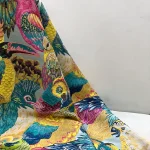 پارچه ژاکارد کوبلن دوزی ایتالیایی - تصویر 3