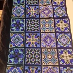 پارچه مخمل سوزندوزی هندی کد 2 - تصویر 2