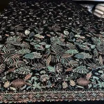 پارچه مخمل سوزندوزی و پولک دوزی هندی - تصویر 3
