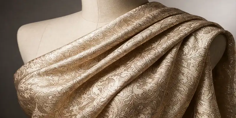 نمایی از زیبایی پارچه ژاکارد
