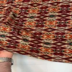 پارچه نخ باتیک طلاکوب هندی کد 2 - تصویر 6