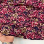 پارچه نخ باتیک طلاکوب هندی کد 2 - تصویر 5